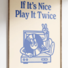 Music Wall Art, Retro Groovy Print, Record Player Poster