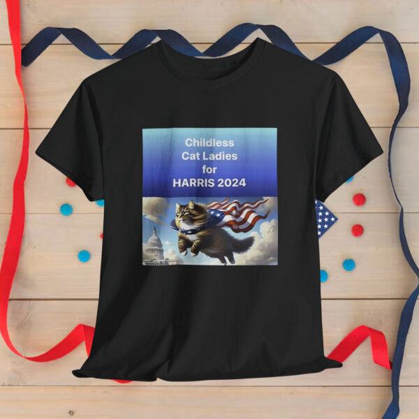 Childless For Cat Ladies For Harris 2024 Shirt