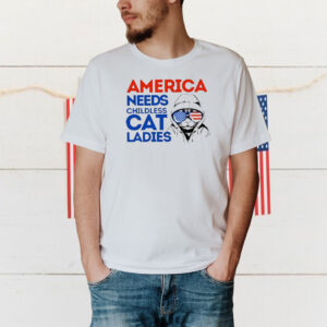 America Needs Childless Cat Ladies Harris Shirt