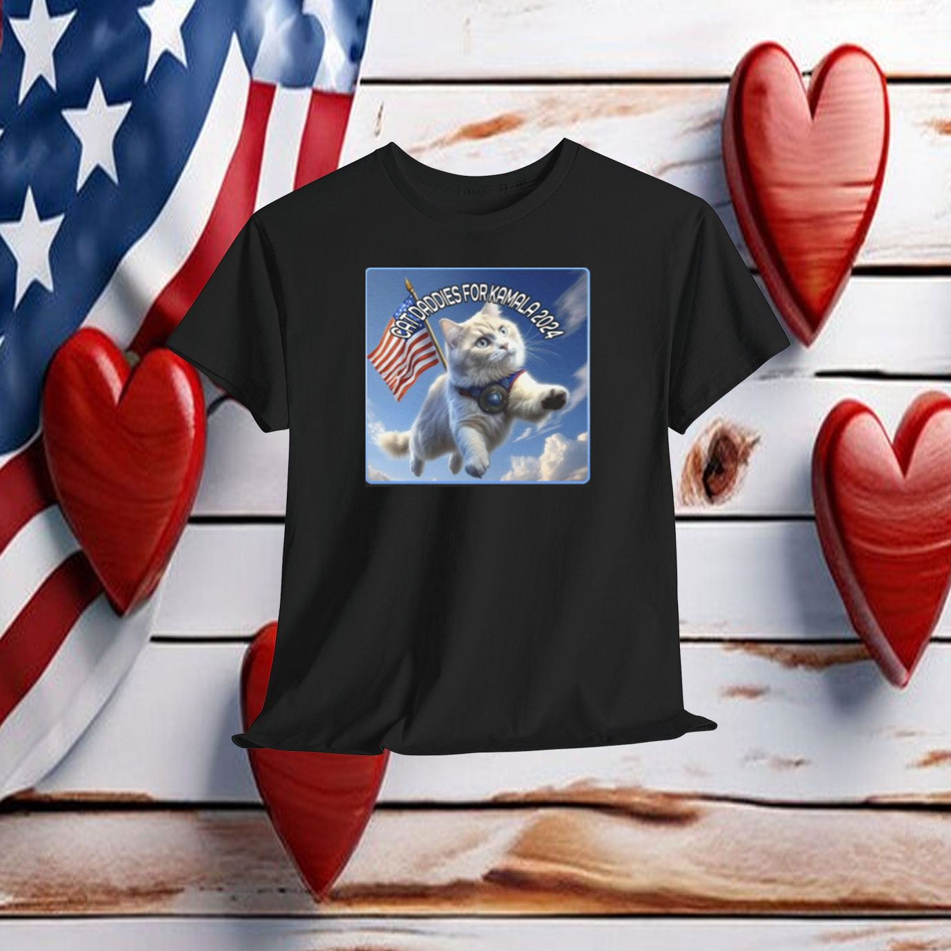 Cat Daddies for Kamala 2024 Shirt New Design