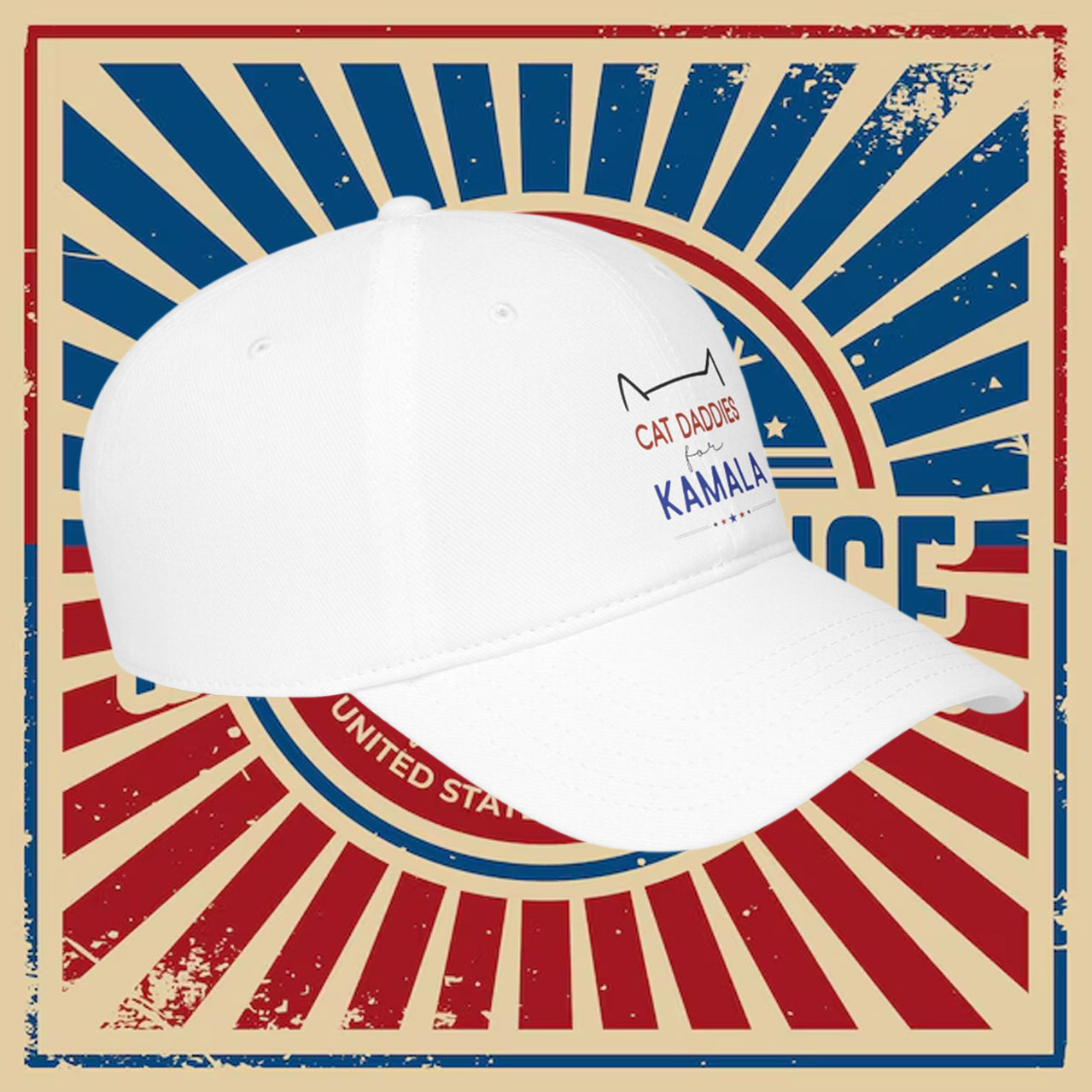 Cat Daddies for Kamala Kids Cap