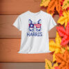 Cat Ladies For Kamala Shirt, Kamala Harris 2024 President Shirt, Cat Mom Shirt