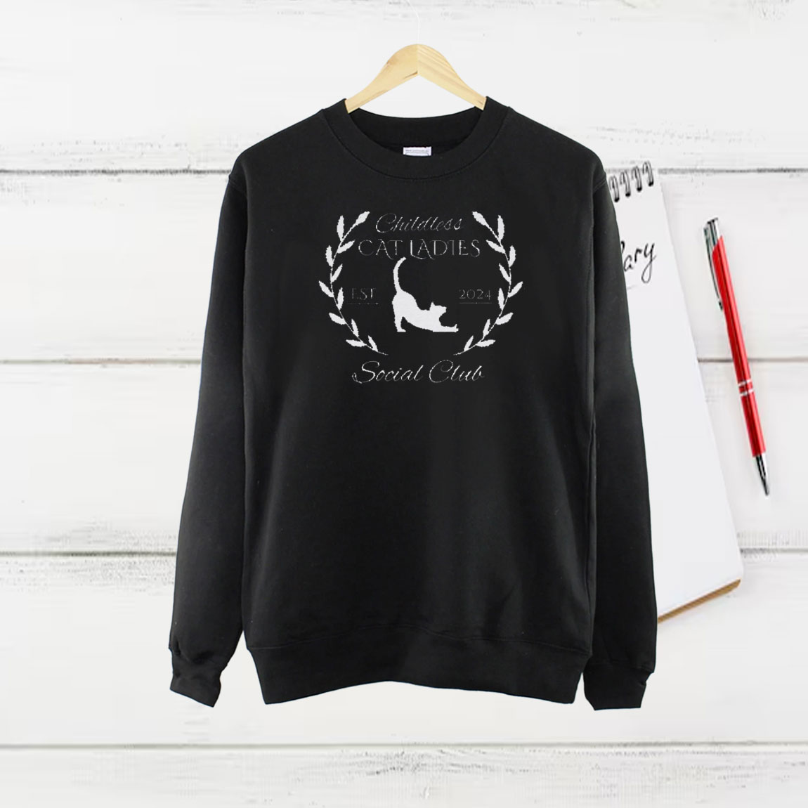 Cat Ladies Social Club Miserable Childless Cat Lady Shirt