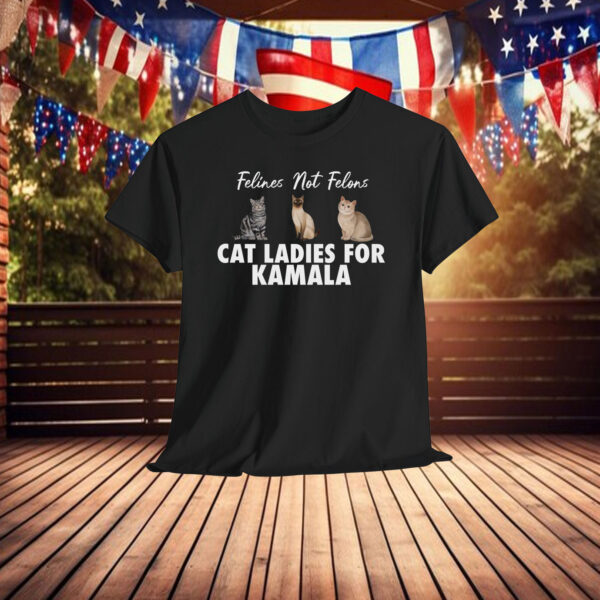 Cat Ladies for Kamala, Kamala Harris, For The People Shirt