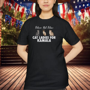 Cat Ladies for Kamala, Kamala Harris, For The People Shirt