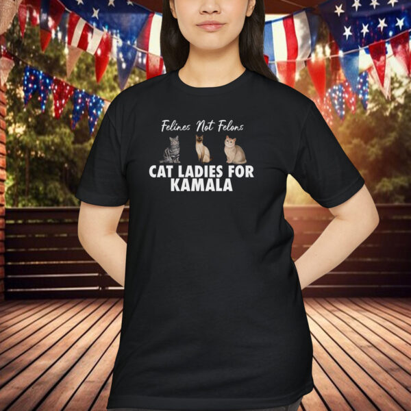 Cat Ladies for Kamala, Kamala Harris, For The People Shirt