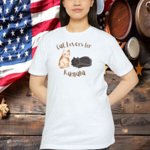 Cat Lovers for Kamala Harris for President, POTUS 2024 Shirt