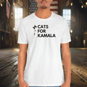 Cats for Kamala Progressive 2024 Election Shirt