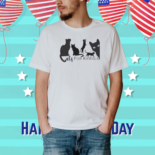 Cats for Kamala Tshirt, Childless Cat Lady, Kamala Harris For President Shirt