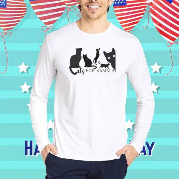 Cats for Kamala Tshirt, Childless Cat Lady, Kamala Harris For President Shirt
