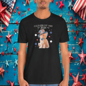 Childless Cat Ladies Against Fascism Kamala Harris 2024 Shirt