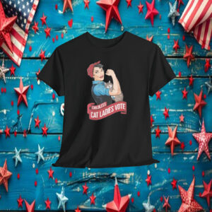 Childless Cat Ladies Against Fascism Kamala Harris 2024 Shirts