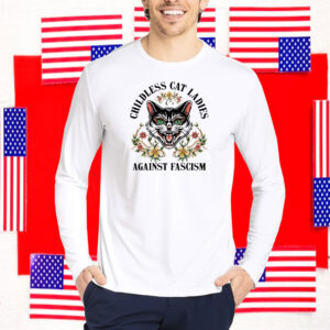 Childless Cat Ladies Against Fascism Png, Childless Cat Lady Vote Kamala Shirt