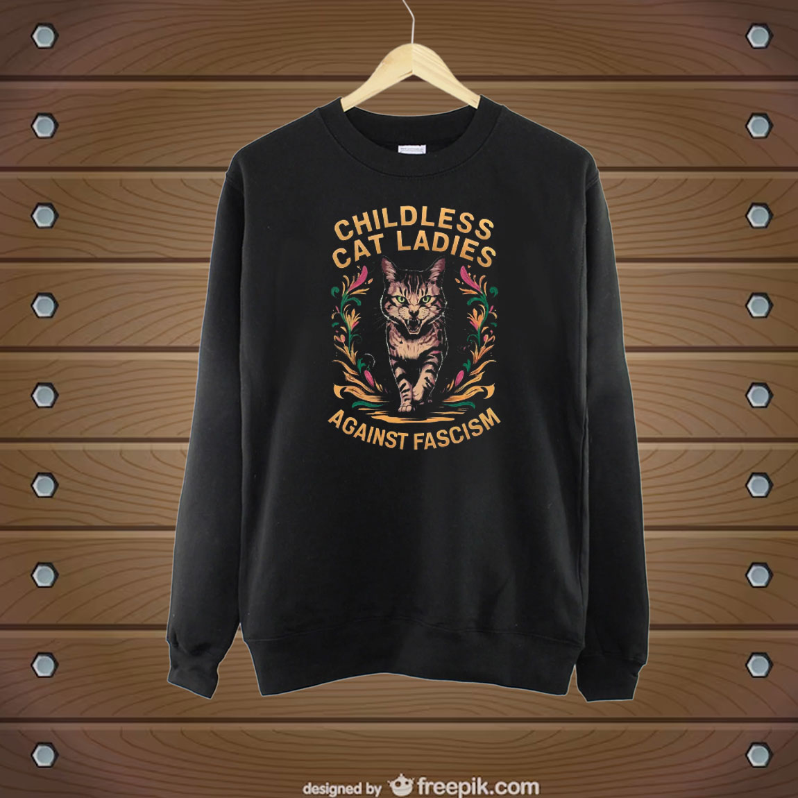 Childless Cat Ladies Against Fascism Shirt