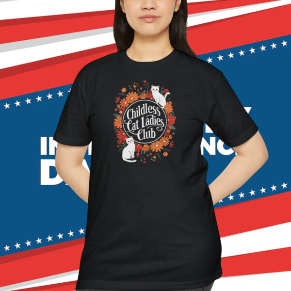 Childless Cat Ladies Club Shirt, Funny Cat Lady Shirt, Feminist Shirt