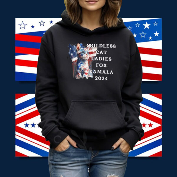 Childless Cat Ladies For Kamala Shirt