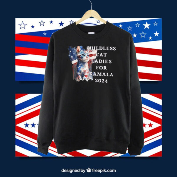 Childless Cat Ladies For Kamala Shirt