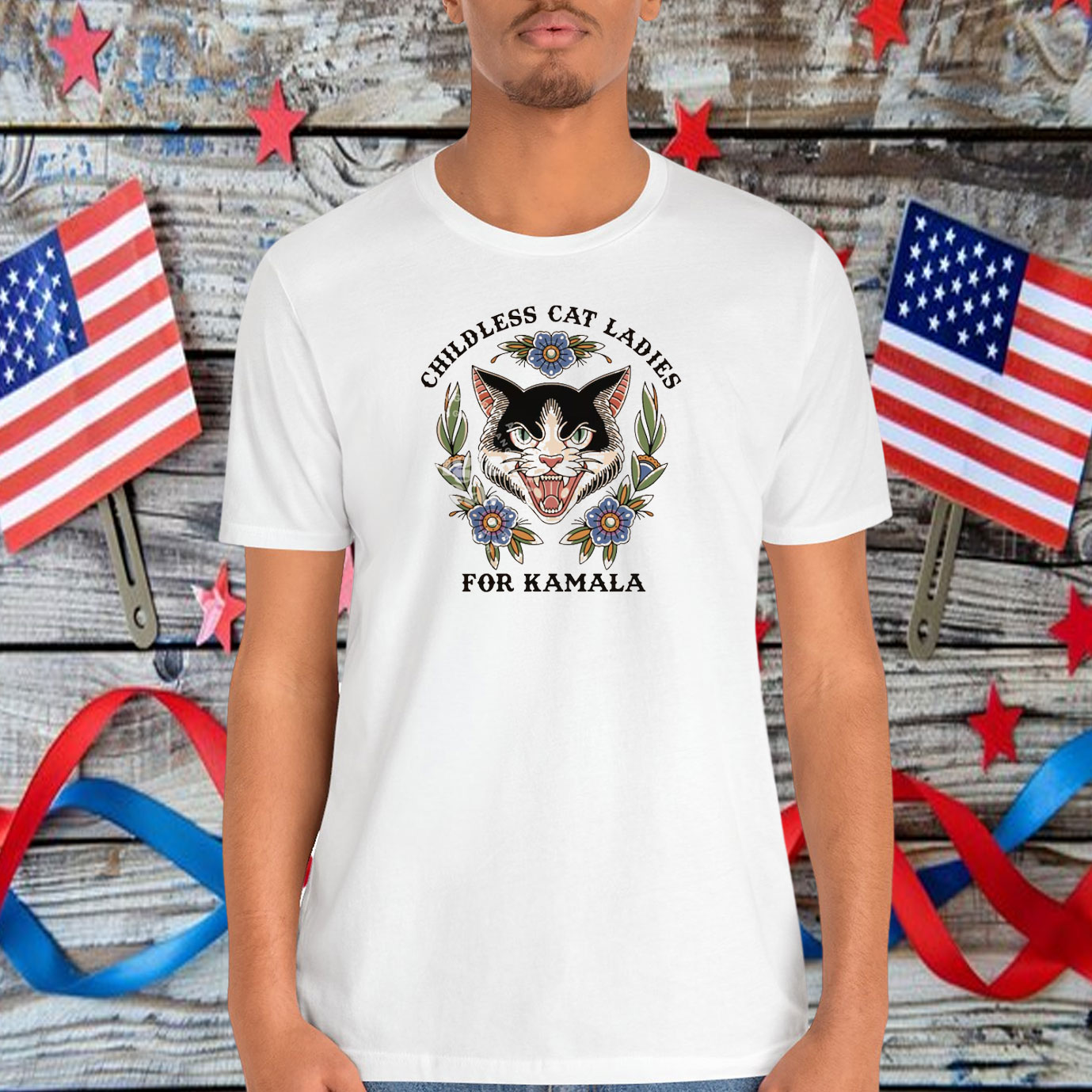 Childless Cat Ladies For Kamala, Childless Cat Lady for Kamala Shirt