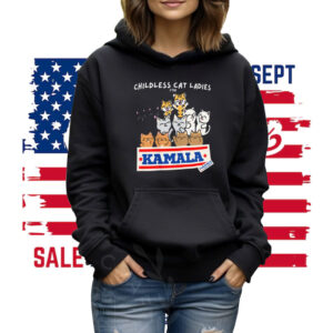Childless Cat Ladies For Kamala Harris 2024 Shirt