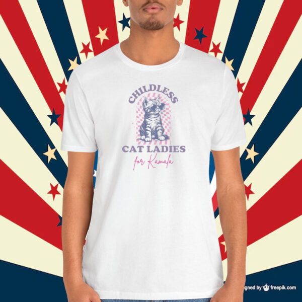 Childless Cat Ladies Shirt Childless Cat Ladies for Kamala Shirt