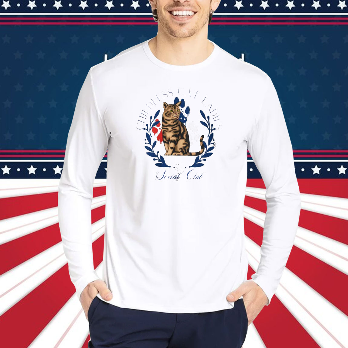 Childless Cat Ladies Sweater for Cat Lovers Political Democrat Election 2024 Shirt
