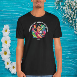 Childless Cat Ladies for Kamala, Democrat, vote, election Shirt