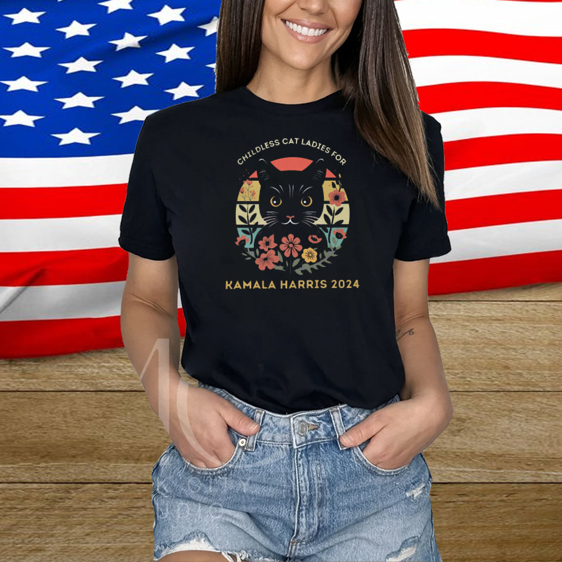 Childless Cat Ladies for Kamala Harris 2024 | Kamala Shirt