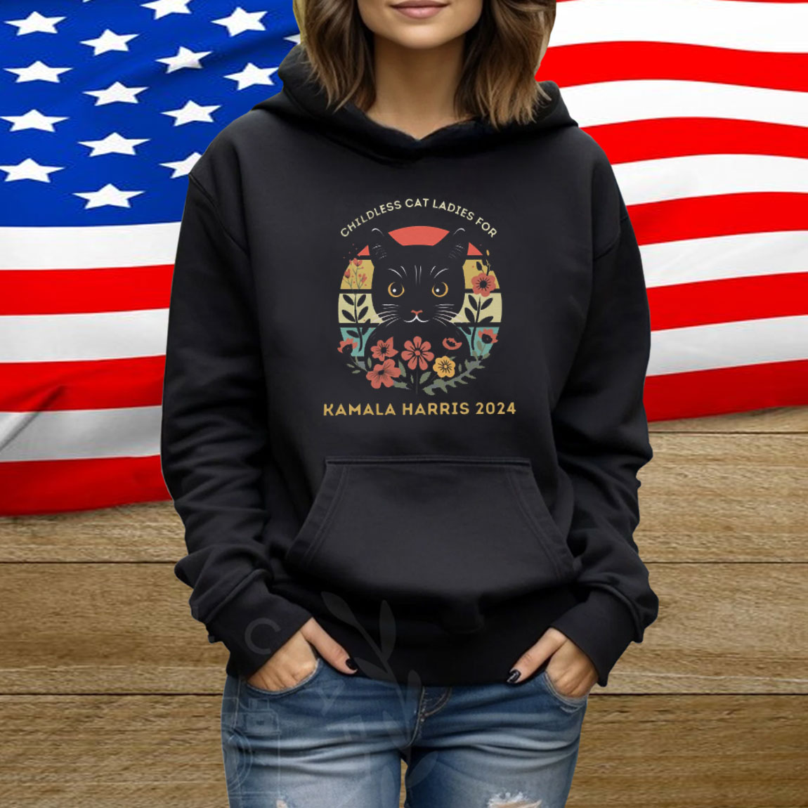 Childless Cat Ladies for Kamala Harris 2024 | Kamala Shirt