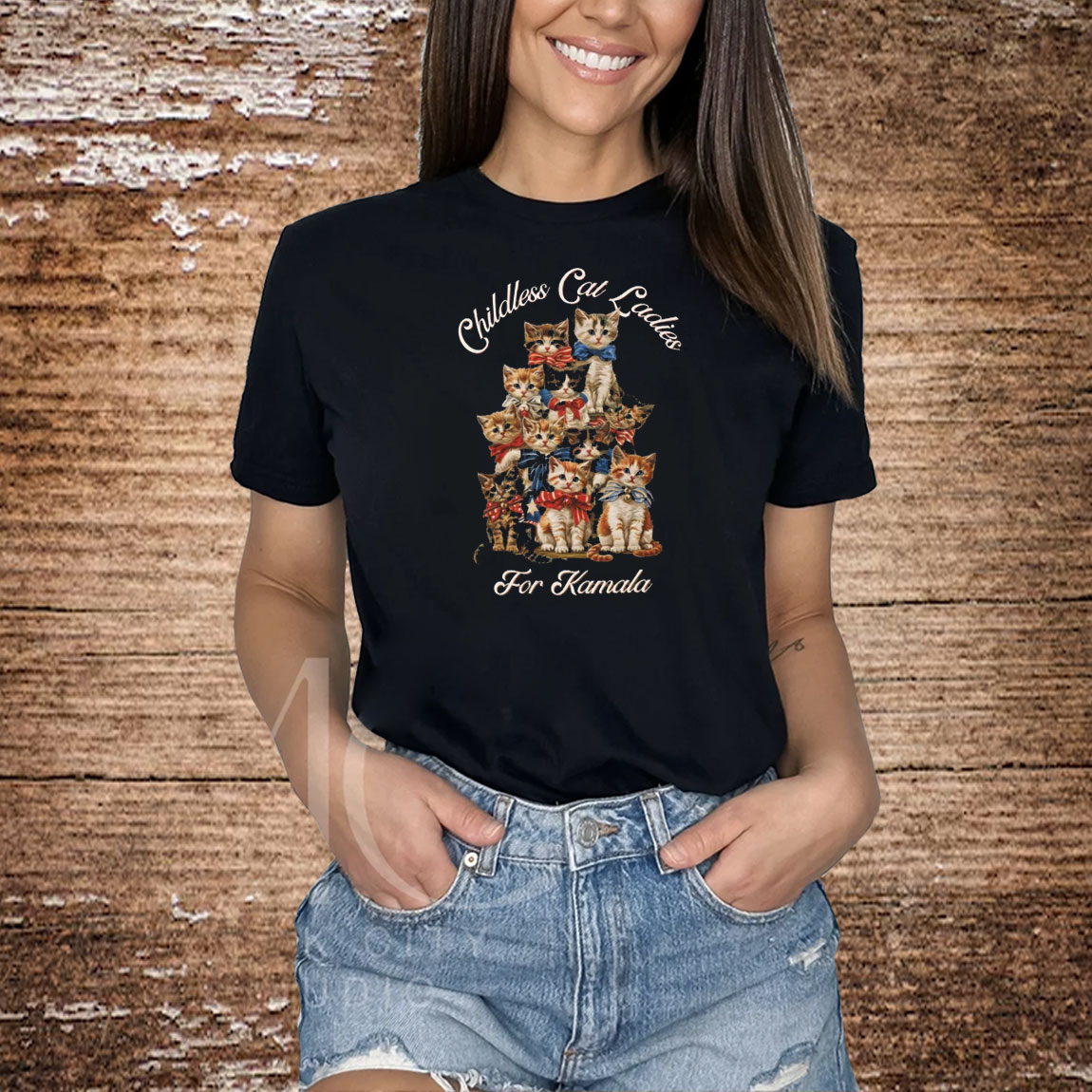 Childless Cat Ladies for Kamala! Kamala Harris 2024, Comfort Colors Shirt