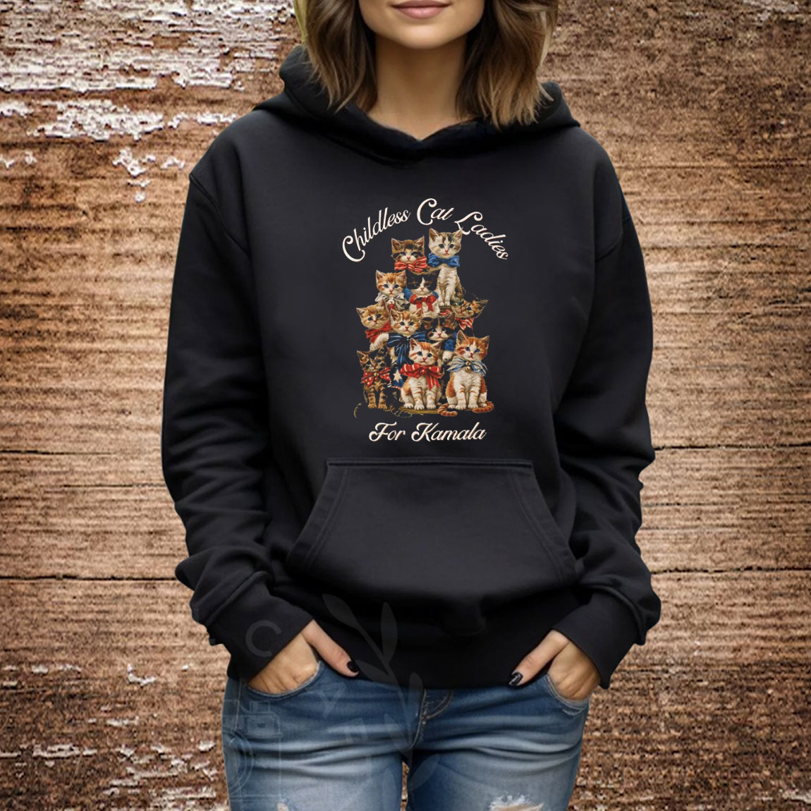 Childless Cat Ladies for Kamala! Kamala Harris 2024, Comfort Colors Shirt