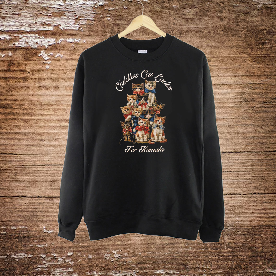 Childless Cat Ladies for Kamala! Kamala Harris 2024, Comfort Colors Shirt