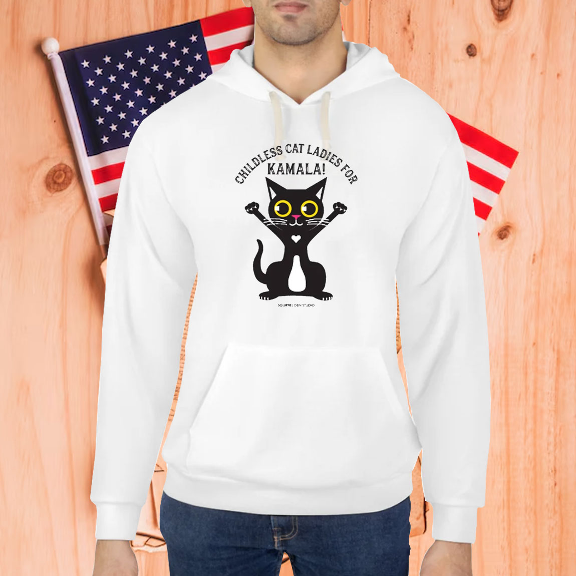 Childless Cat Ladies for Kamala Slim-fit t-shirt Choice of Colors Shirt