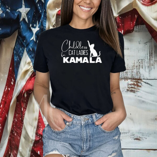 Childless Cat Ladies for Kamala Tshirt, Funny Political Shirt