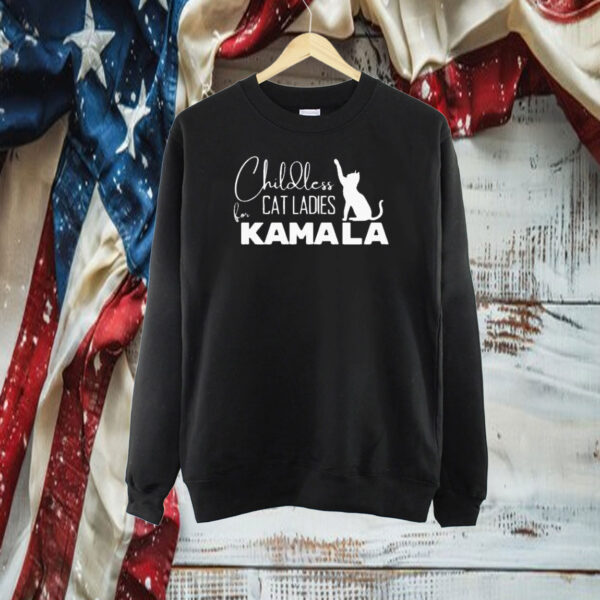 Childless Cat Ladies for Kamala Tshirt, Funny Political Shirt