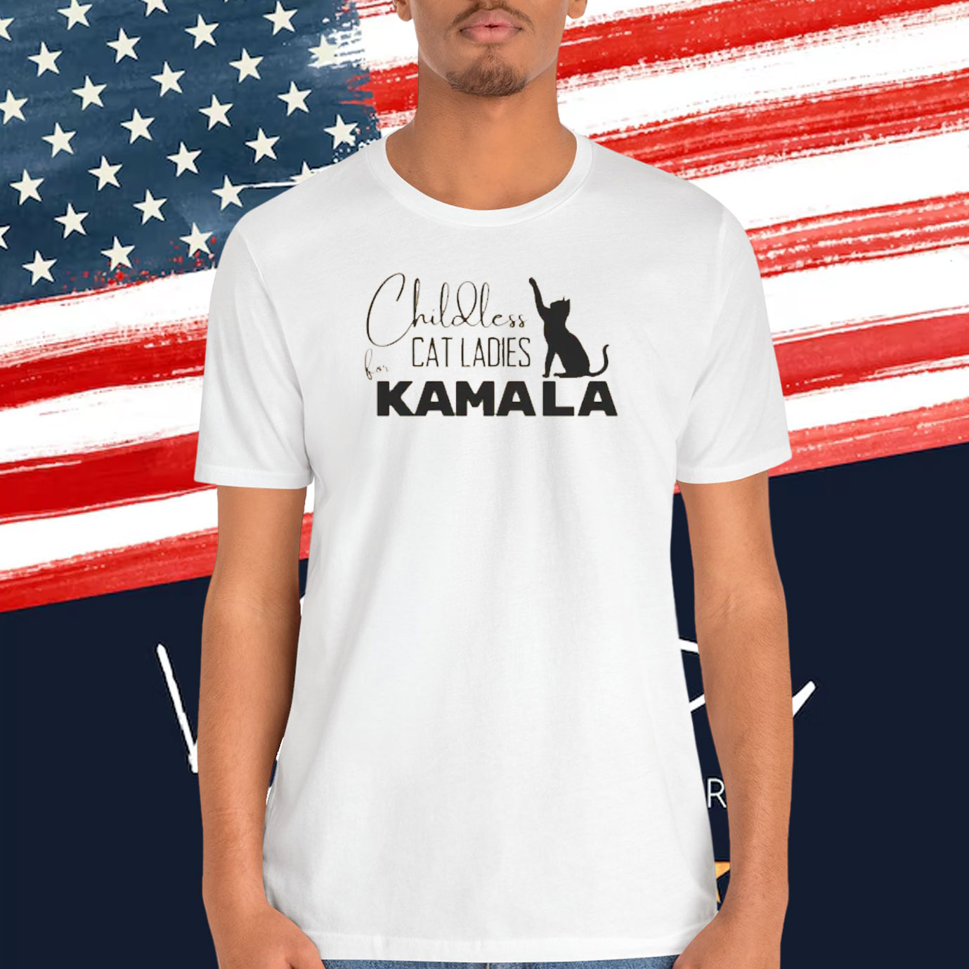 Childless Cat Ladies for Kamala Tshirt, Funny Political Tee, Childfree Shirt