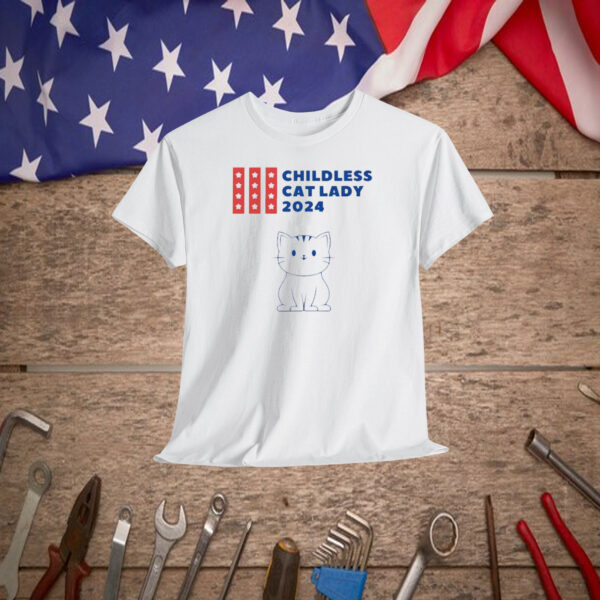 Childless Cat Lady 2024 Shirt