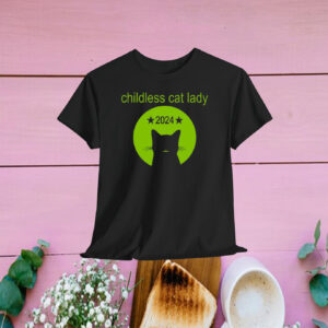 Childless Cat Lady 2024 Shirt, Kamala Harris 2024 Shirt