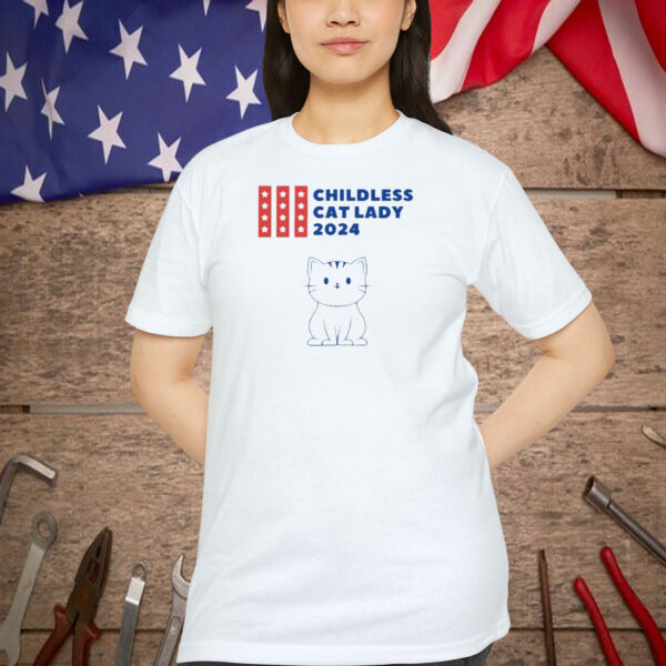 Childless Cat Lady 2024 Shirt