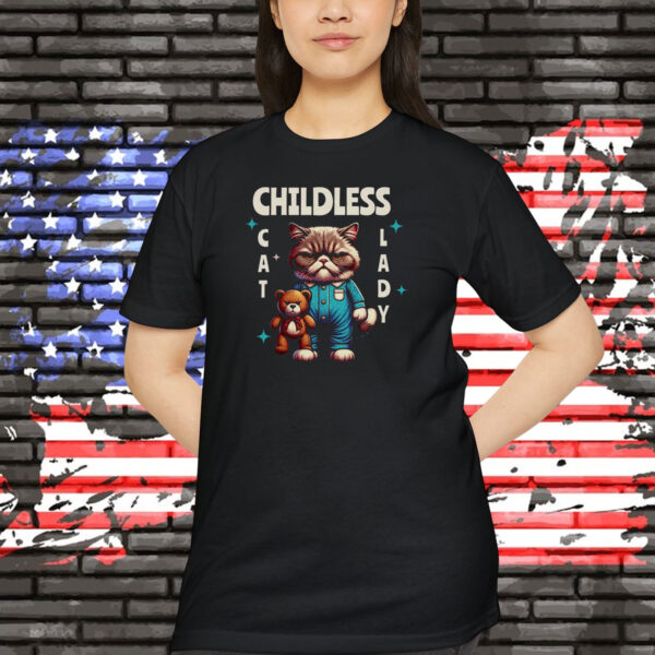 Childless Cat Lady Comfort Colors® T Shirt Funny Feminist Shirt