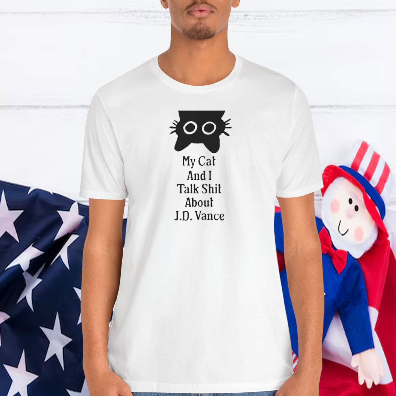 Childless Cat Lady Funny Cat T-Shirt, Women Against Fascism Shirt