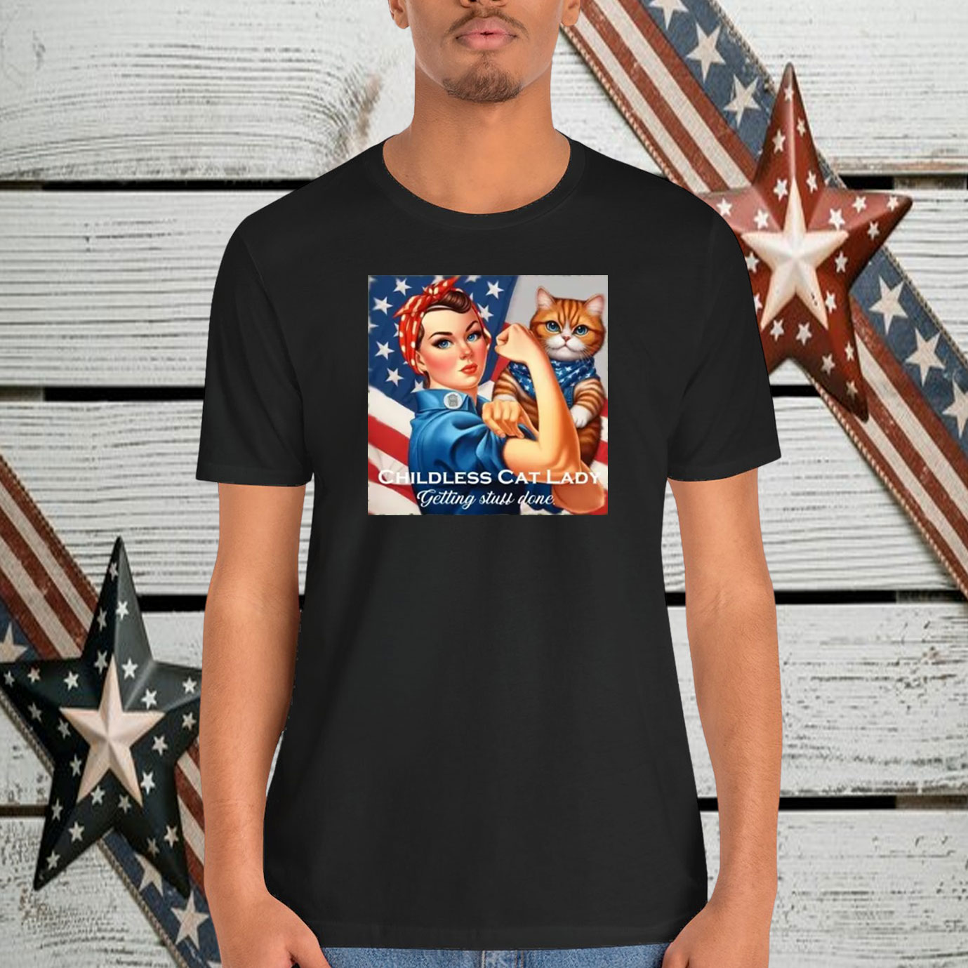 Childless Cat Lady Getting Stuff Done Shirt