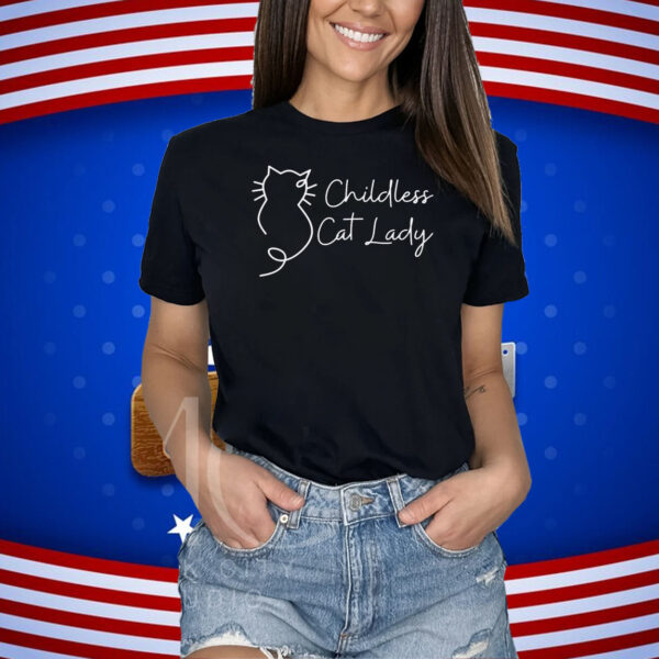 Childless Cat Lady, J.D. Vance quote, Shirt