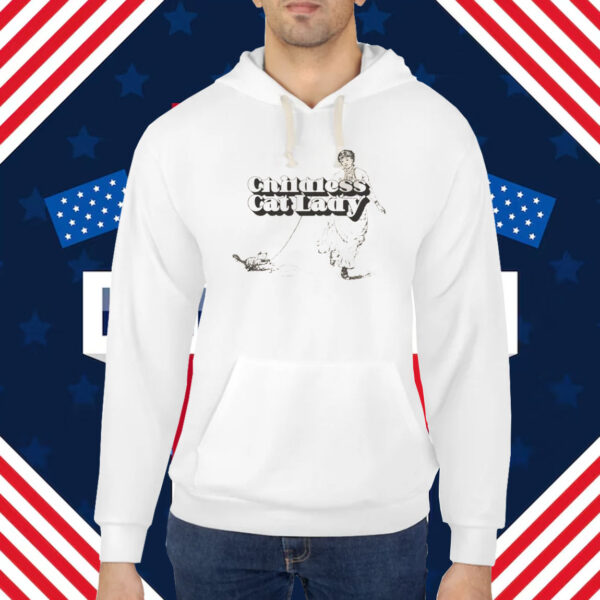 Childless Cat Lady Kamala Harris 2024 Feminist Boxy Shirt