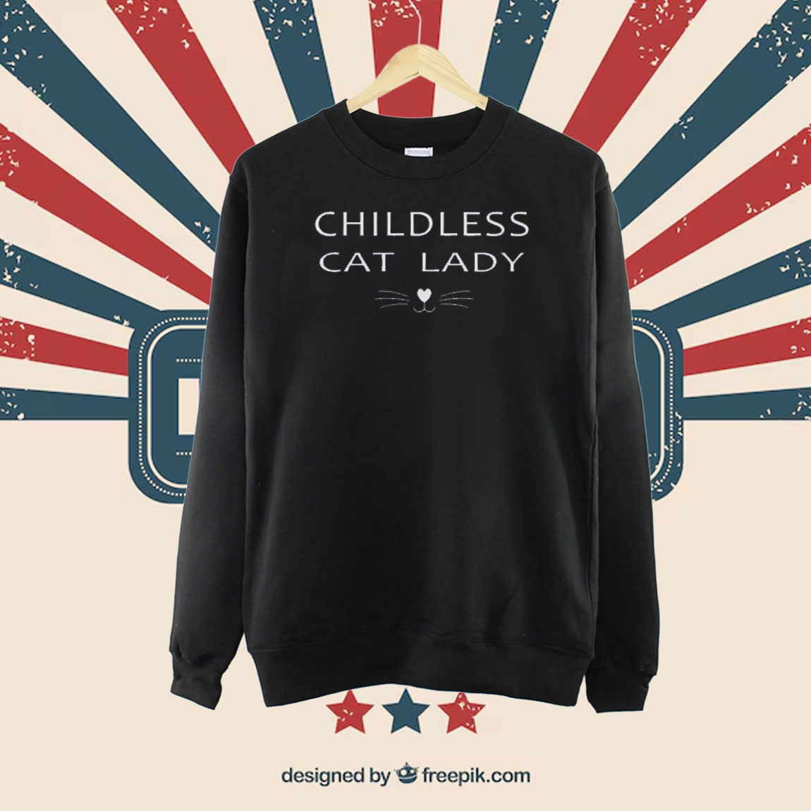 Childless Cat Lady Kamala Harris Hoodie Election 2024 Shirt