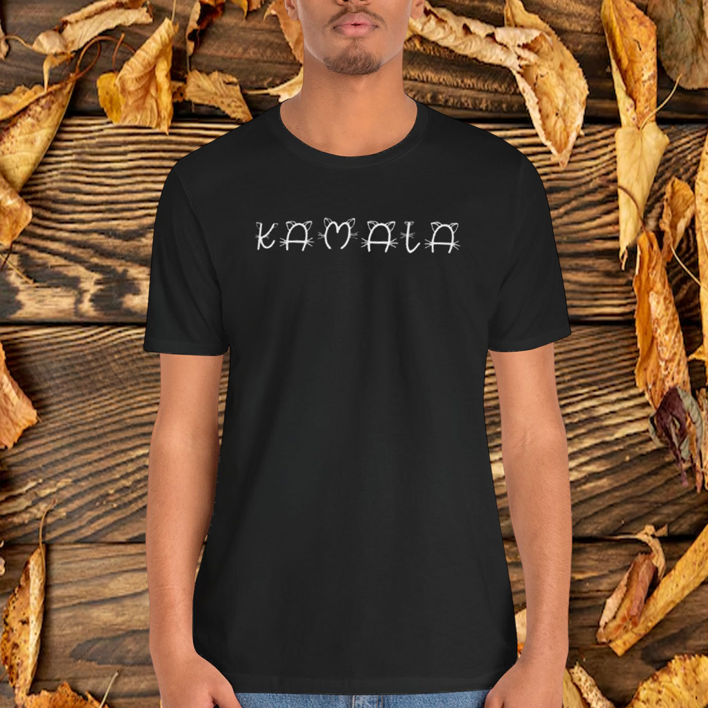 Childless Cat Lady Kamala Harris for President 2024 Funny Cat Text Shirt