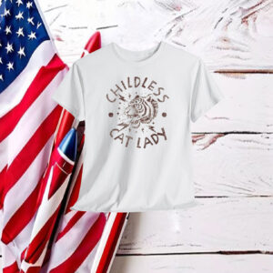 Childless Cat Lady Kamala Harris shirt Democrat Comfort Colors Shirt
