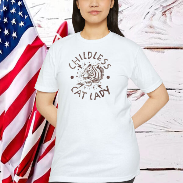 Childless Cat Lady Kamala Harris shirt Democrat Comfort Colors Shirt