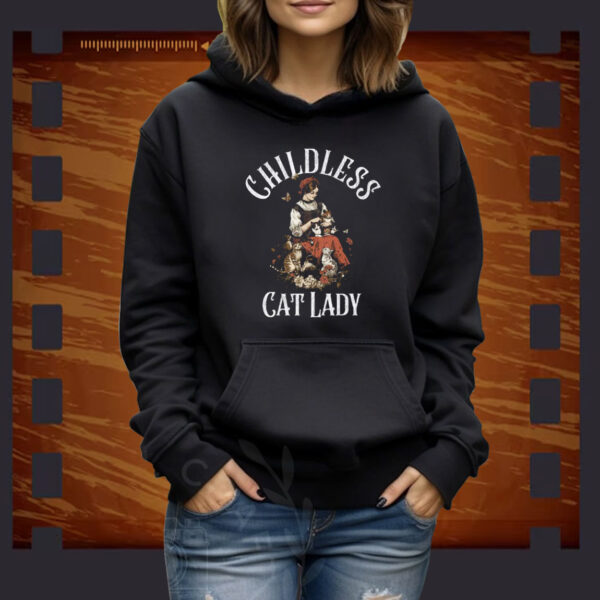 Childless Cat Lady, Kamala Shirt, Harris President 2024 Shirt