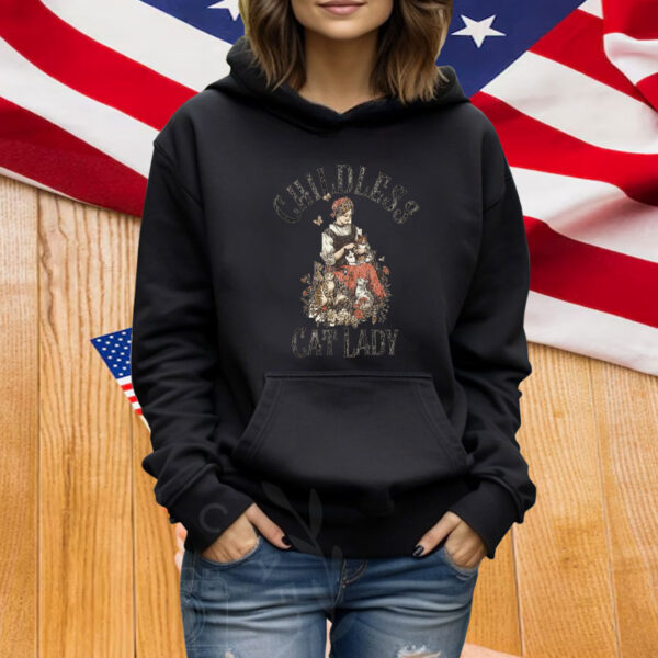 Childless Cat Lady, Kamala Shirt, Harris President 2024, Women Power Shirt