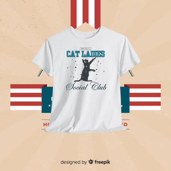 Childless Cat Lady Kamala Shirt, Kamala Harris President Shirt